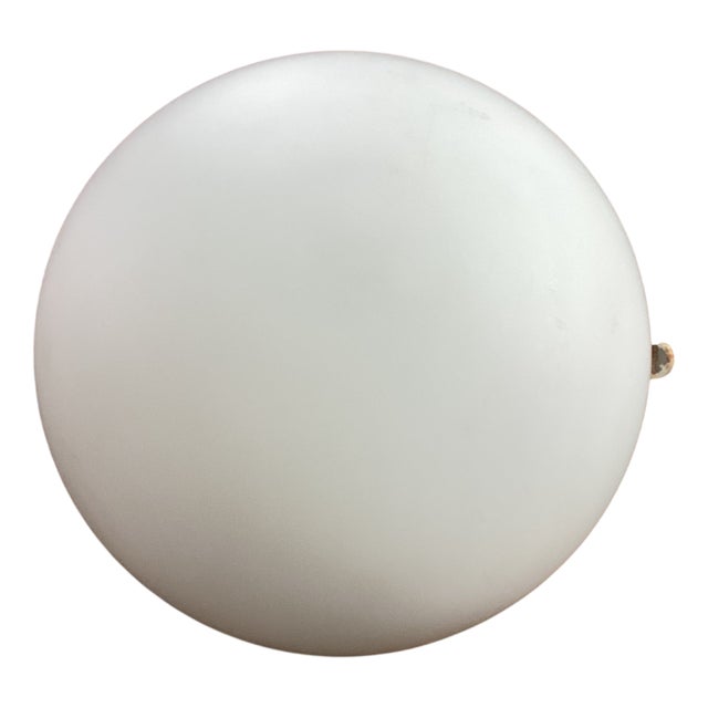 Ceiling Lamp in Opaline Glass from Gispen, 1950s For Sale