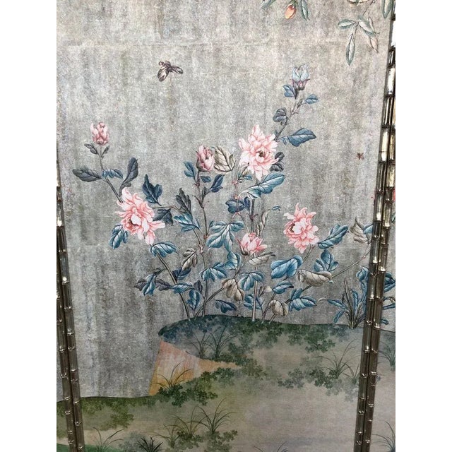 Late 20th Century Chinese Inspired Panels by Robert Crowder- Set of 8 For Sale - Image 12 of 13