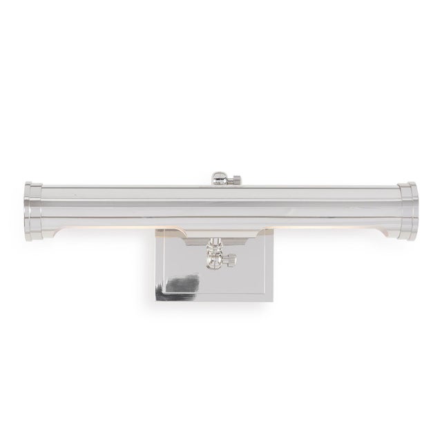 Traditional Regina Andrew Tate Picture Light, Medium in Polished Nickel For Sale - Image 3 of 7