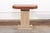 Mid 20th Century French Leather-Top Pedestal Console Table For Sale - Image 12 of 12