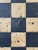 Antique Black-and-White Monochrome Game Board on Linoleum Tile, Circa 1910s-20s For Sale - Image 16 of 18