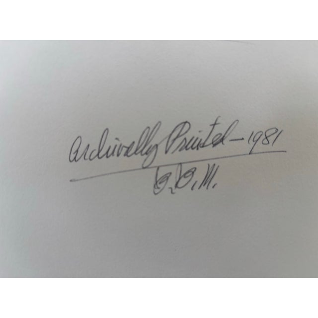 Barbara Morgan Signed Original Silver Gelatin Photograph “Louise Kloepper Statement of Dissent 1938” With Provenance Mounted on Board For Sale - Image 10 of 12