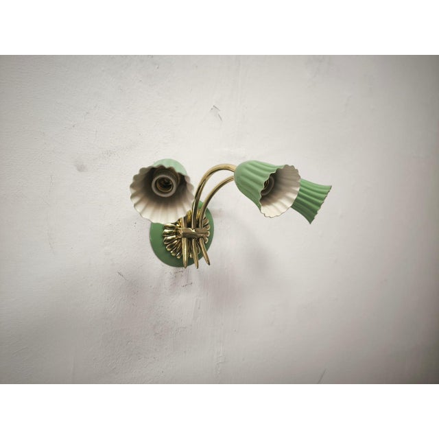 Sputnik Wall Light from Tre Luci, 1940s For Sale - Image 9 of 10