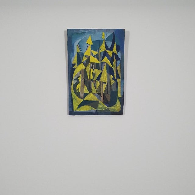 Bo Gustavsson, Rome, 1951, Oil on Board For Sale - Image 13 of 18