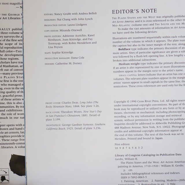 1990s William H. Gerdts “Art Across America: The Plains States and the West” Art Book For Sale - Image 15 of 17