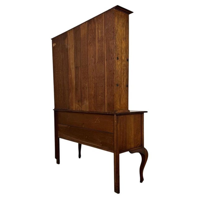 Early 20th Century English Arts & Crafts Oak Dresser For Sale - Image 9 of 14