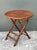 Vintage Split Bamboo Folding Table For Sale In West Palm - Image 6 of 12