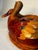 Asian Folk Art Duck Wicker Lidded Basket For Sale In Houston - Image 6 of 11
