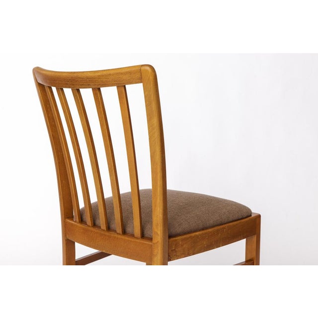 Wood Mid-Century Modern Beech Dining Chair from Stöss, Germany, 1950s For Sale - Image 7 of 10