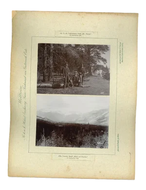 Unknown, Yellowstone Park, Mr. Doose, Original Vintage Photo, 1893