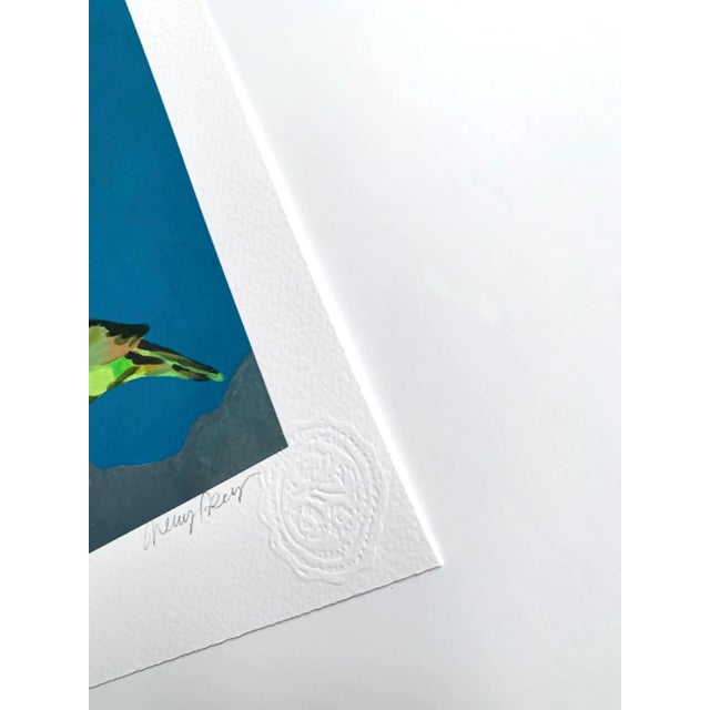 Parakeet Portrait Giclee by Neicy Frey For Sale - Image 6 of 6