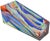 Glass Vintage Hand-Crafted Colorful Glass Vase For Sale - Image 7 of 8