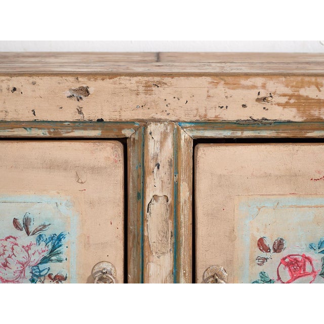 Antique White Sideboard with Original Illustrations, 1900s For Sale - Image 11 of 18