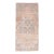 1970s Vintage Turkish Handmade Wool Cotton Orange Runner Rug For Sale