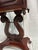 1960s 1960s Marble Top Accent Table With Harp Motif For Sale - Image 5 of 6