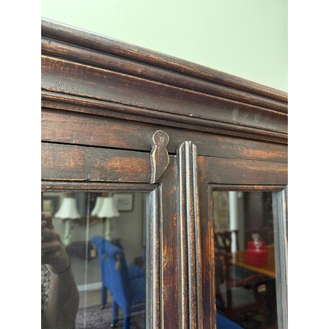 Crate and Barrel Two-Door Library Bookcase For Sale - Image 11 of 13
