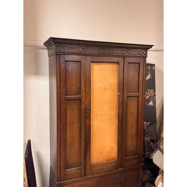 Late 19th Century Ray & Miles Hanging Wardrobe, Antique For Sale - Image 5 of 12
