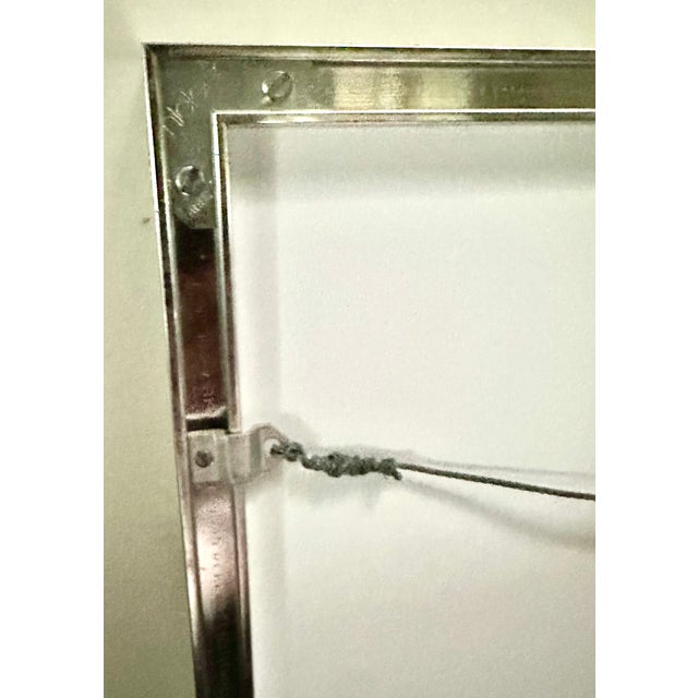 Printmaking Materials 1981 Megan Hart Jones Etching Framed Shells & Flowers 7/100 Limited Edition For Sale - Image 7 of 14