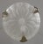 Silver Maynadier & Degue French Art Deco 3-Armed Chandelier - 1930s Nickeled Bronze & Frosted Glass For Sale - Image 8 of 18