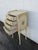 French Shabby Chic Painted Tall Narrow Nightstand Side End Table 6327 For Sale - Image 15 of 15