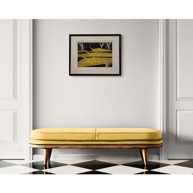 Julian Trevelyan, Crocodiles, 1966, Etching For Sale - Image 4 of 5