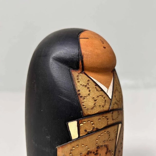 1960s Vintage Sosaku Kokeshi by Inosuke Kobayashi, Japan, 1960s For Sale - Image 5 of 9