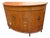 Regency Adams Style Demi Lune Cabinet in Satinwood For Sale