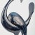 Iron Egret Sculpture, 1960s For Sale - Image 4 of 9