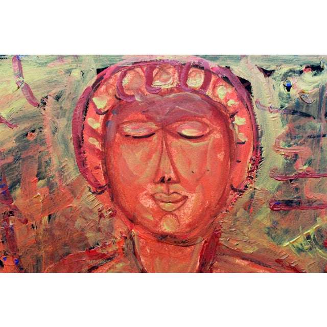 Plastic Leszek Rózga, Etruscan Venus, Nude, 1994, Gouache and Acrylic on Paper For Sale - Image 7 of 8