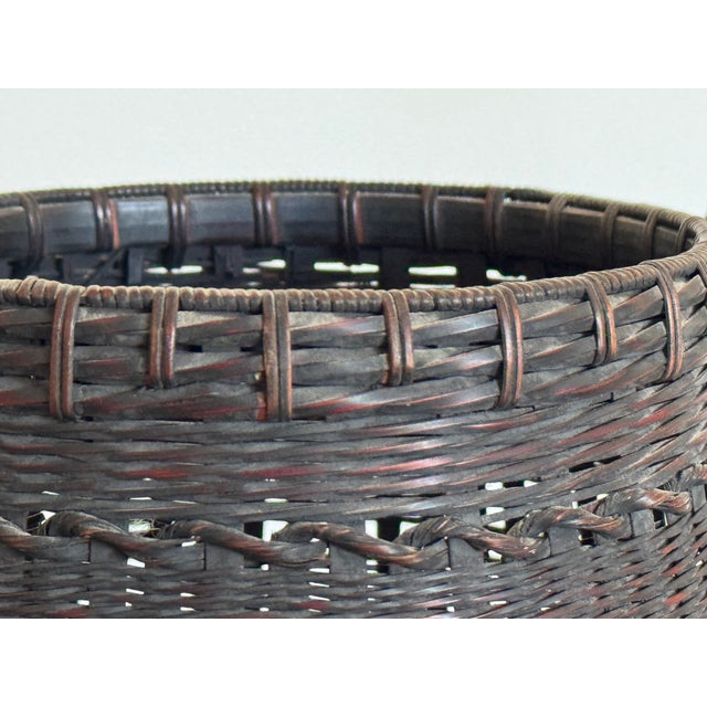 20th Century Japanese Ikebana Basket For Sale In Palm Springs - Image 6 of 11