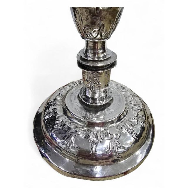 16th Century Spanish Silver Altar Cross, 1550s For Sale - Image 12 of 18