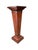 Wood Inlaid Wood Regency Pedestal Greek Key Brass Ormolu For Sale - Image 7 of 17