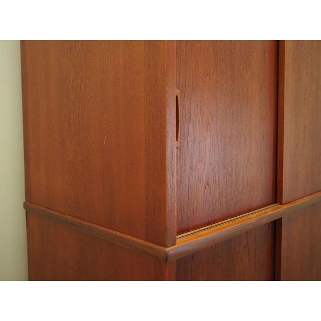 Danish Teak Wardrobe, Denmark, 1970s For Sale - Image 6 of 18