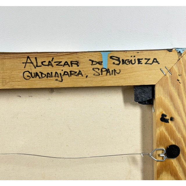 1970s "Gypsies at the Gate" – Original Oil on Canvas by Steve LeBailly For Sale - Image 10 of 12