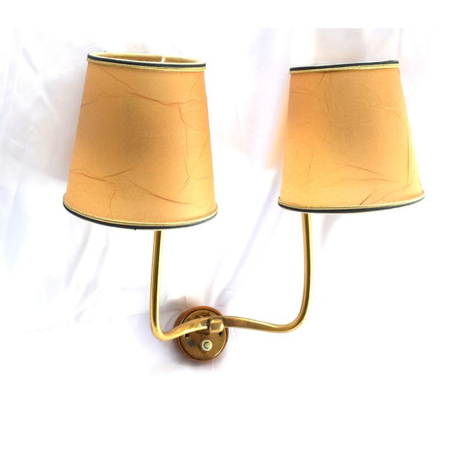 Metal Wall Lamp by J.T. Kalmar, 1930s For Sale - Image 7 of 10