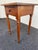 American 19th Century Antique Solid Cherry Work or Side Table. For Sale - Image 3 of 9