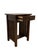 Mission 1 Drawer Spindle End Table For Sale - Image 9 of 15