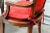 1970s Red Dining Chairs, Set of 4 For Sale - Image 5 of 7