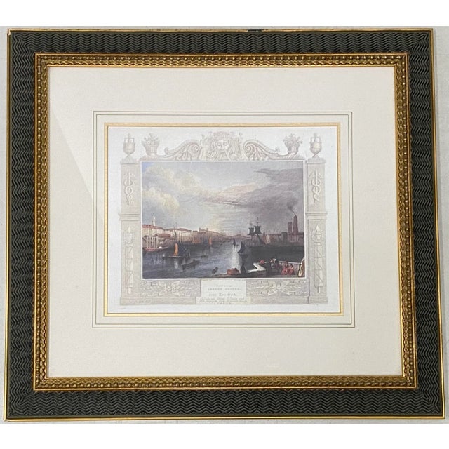 Set of Three "Thames River Views" Framed Prints Late 20th C. A collection of views taken from well k down spots along the...