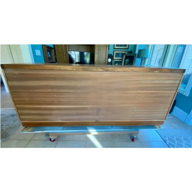 Wood 1980s Large Modern Style Chinese Chippendale Credenza or Sideboard For Sale - Image 7 of 11
