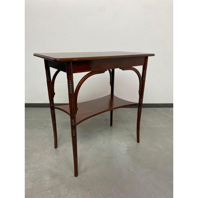 Secession Side Table attributed to J&J Kohn, 1890s For Sale - Image 5 of 10