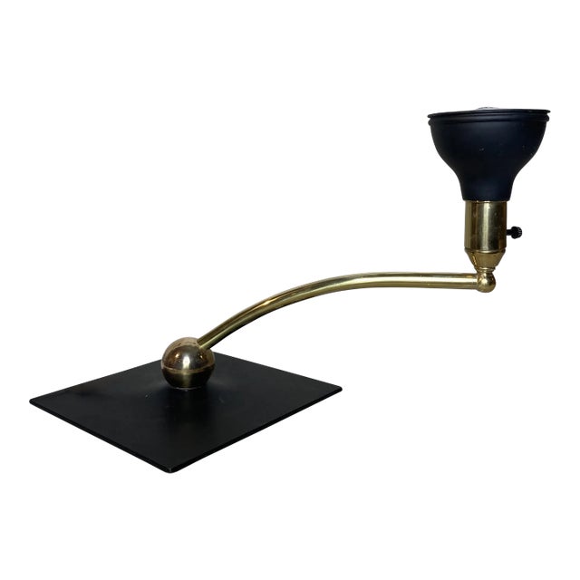 Mid Century Modern Wheeler Swing Arm Lamp For Sale