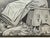 American 1940s Original Signed Graphite Illustration of Praying Woman With Harvest Still Life, 11.75 X 9.75 In. For Sale - Image 3 of 6