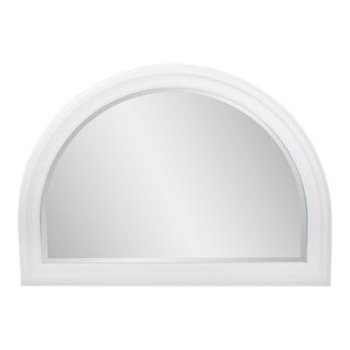 George Arched Mirror White For Sale