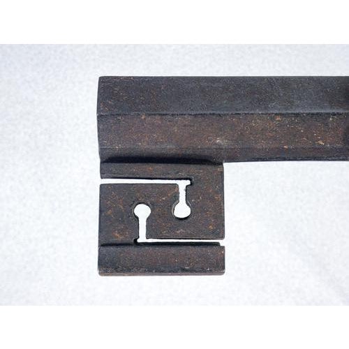 Large Antique 19th Century Iron Key For Sale - Image 4 of 14