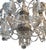 1950s 1950’s Venetian Crystal 8 Lite Chandelier For Sale - Image 5 of 5