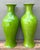 Ceramic Vintage Crackle Glaze Ceramic Vases - A Pair For Sale - Image 7 of 12