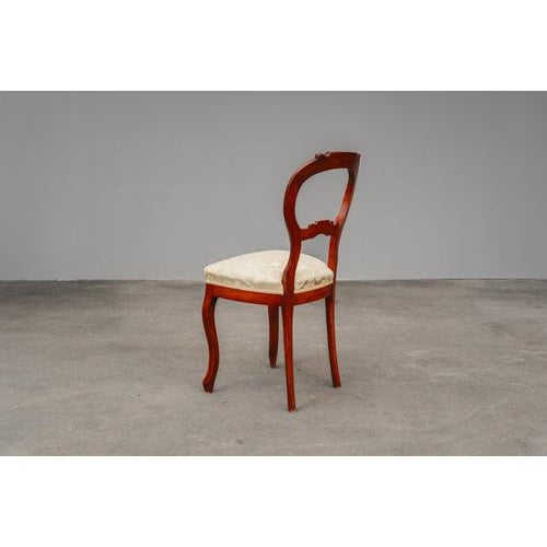 Cream Biedermeier Style Chairs, Set of 4 For Sale - Image 8 of 18