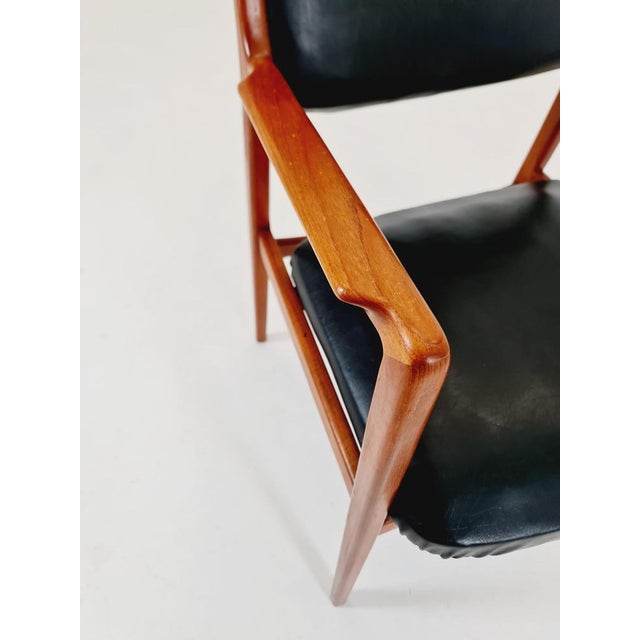 Mid-Century Danish Teak Armchair, 1960s For Sale - Image 6 of 17