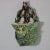 Victorian 19th Century Portuguese Palissy Majolica Snake & Bird Wall Pocket For Sale - Image 3 of 12